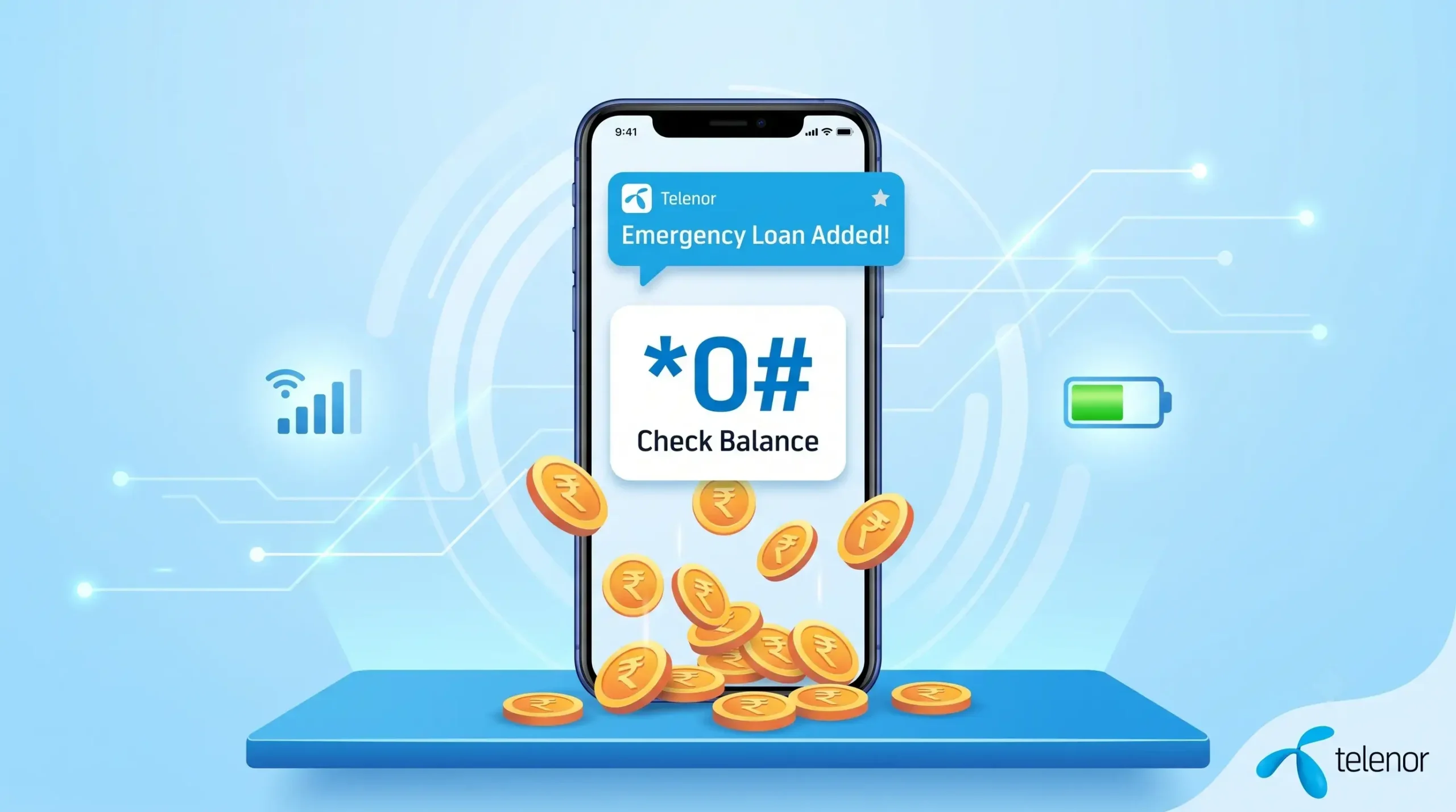 Telenor Advance Loan Code 2026